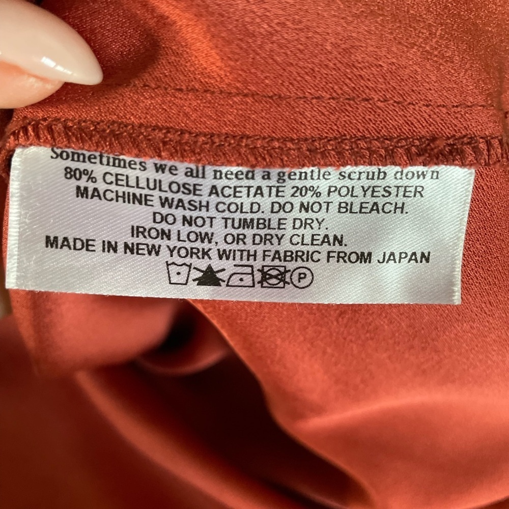 MM Lafleur The Bourgeois Blouse, Chilli Flake Color, Size XS - Picture 10 of 10